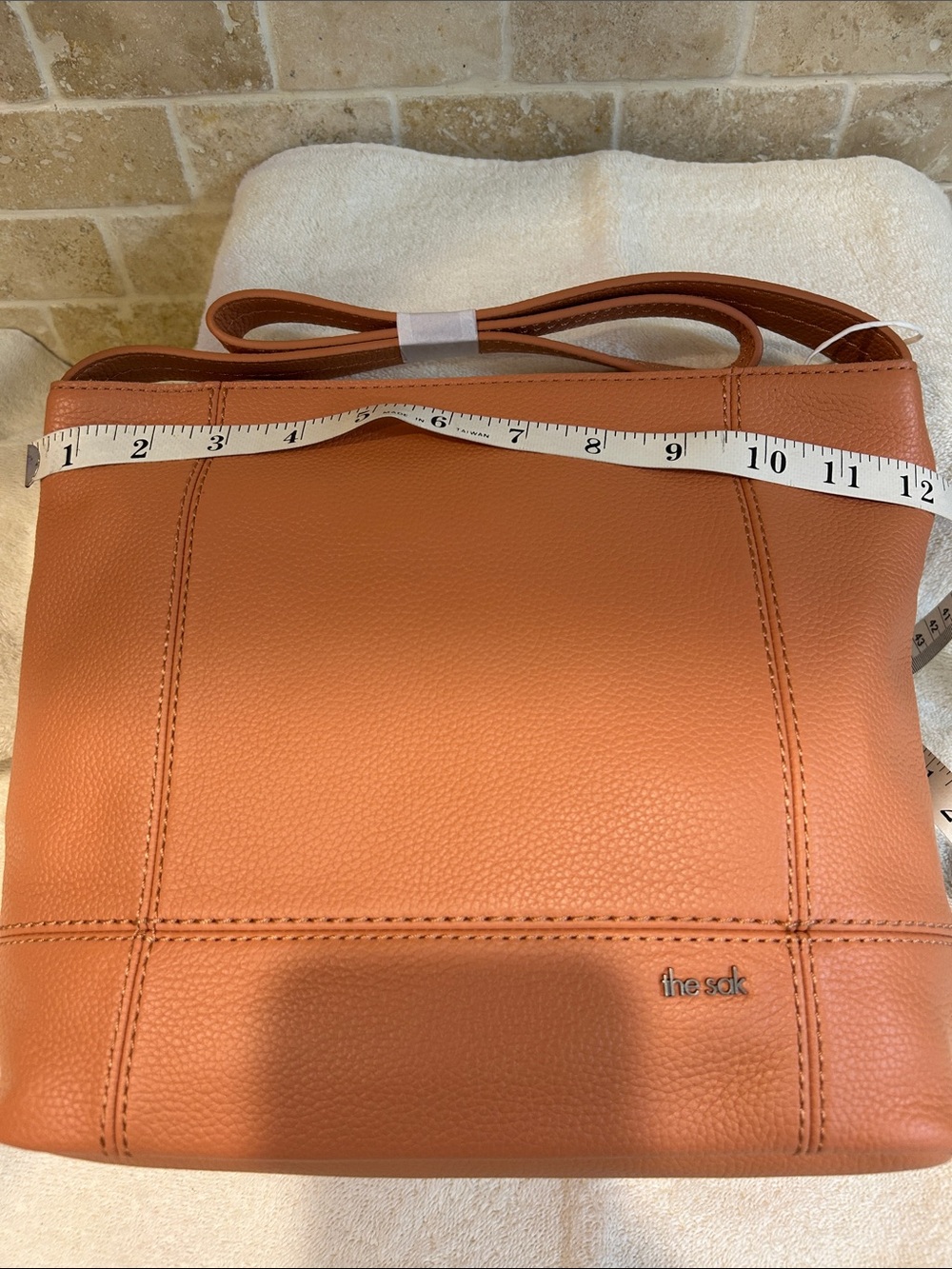 The Sak Crossbody Bag in the color NECTAR - Picture 9 of 11